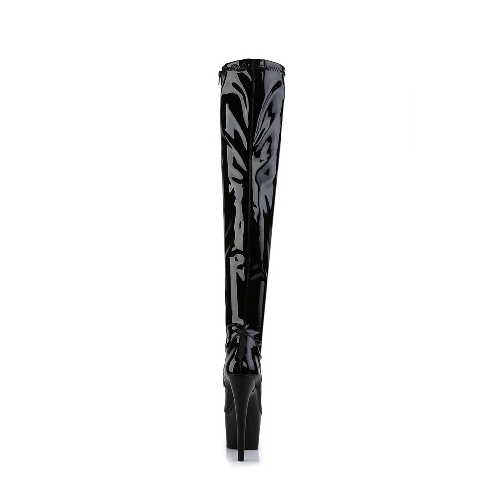 NIB PLEASER Adore-3000 Platform Thigh High Boots - Picture 4 of 10